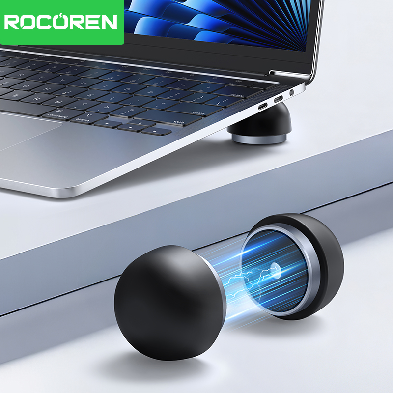 Laptop Accessories Distributor - Rocoren Laptop-Ständer, Notebook-Zubehör, Laptop-Pilz-Halter, magnetischer Mini-Kühlerständer