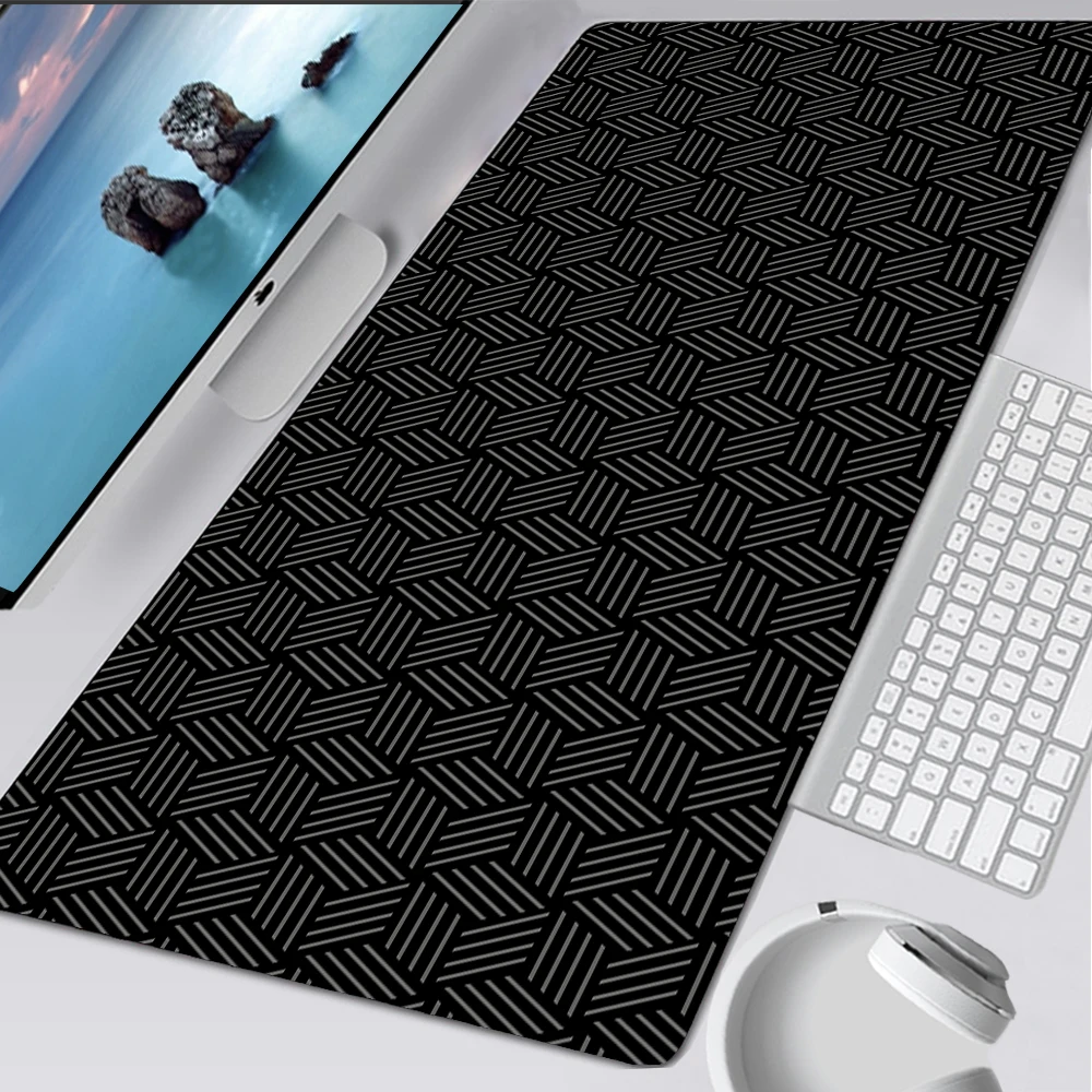 Laptop Accessories For Protection - Laptop Schwarz Maus Pad Einfache Hexagon