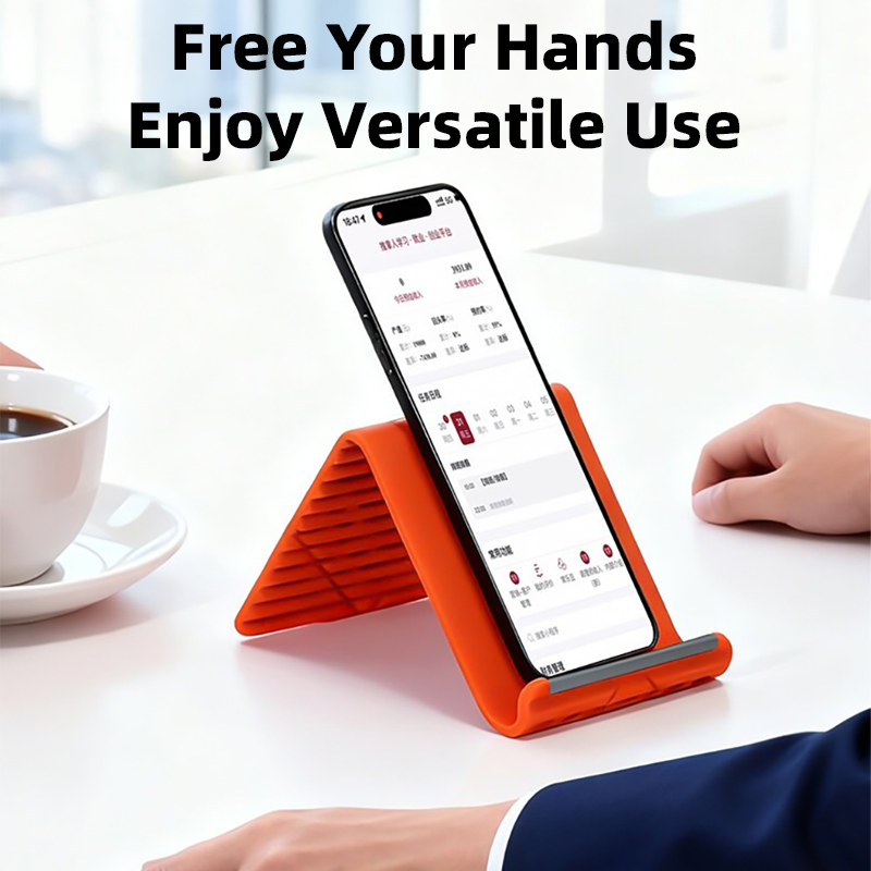 Laptop Accessory - Flexibler Silikon-Handyhalter für Zuhause und Büro