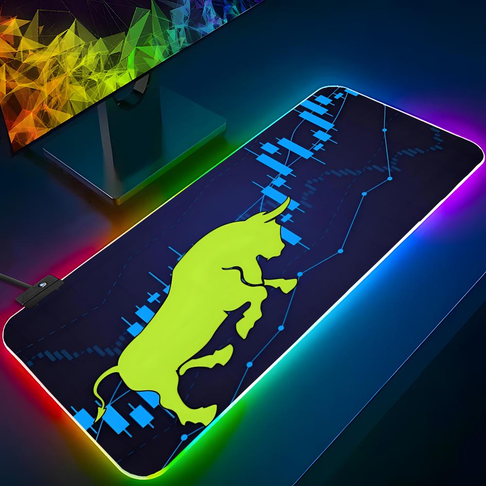 Laptop Accessories Market - Market Bull Mauspad RGB Hintergrundbeleuchtetes Mauspad
