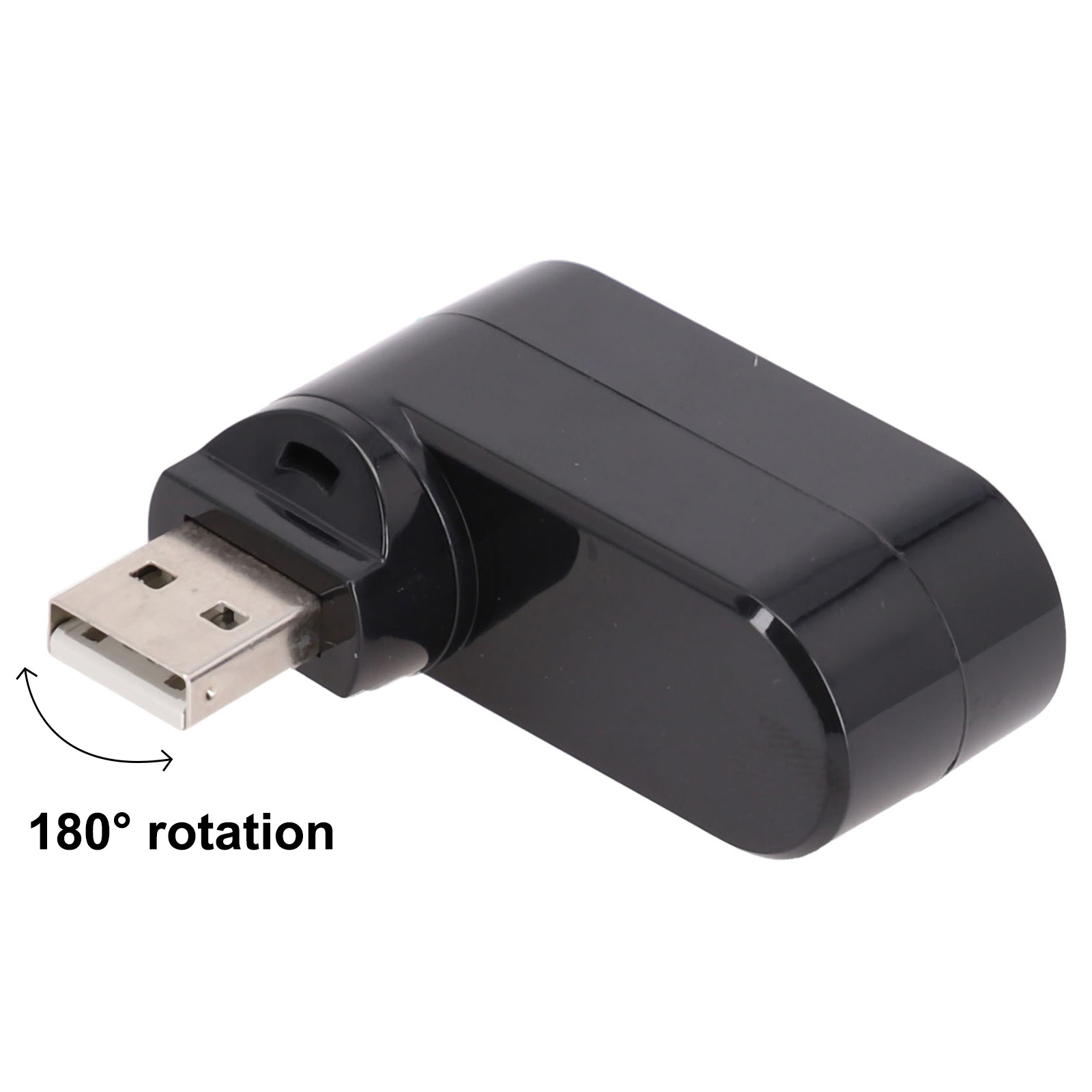 Laptop Accessories Hub - 1pc 3 Port USB 2,0 Rotierenden
