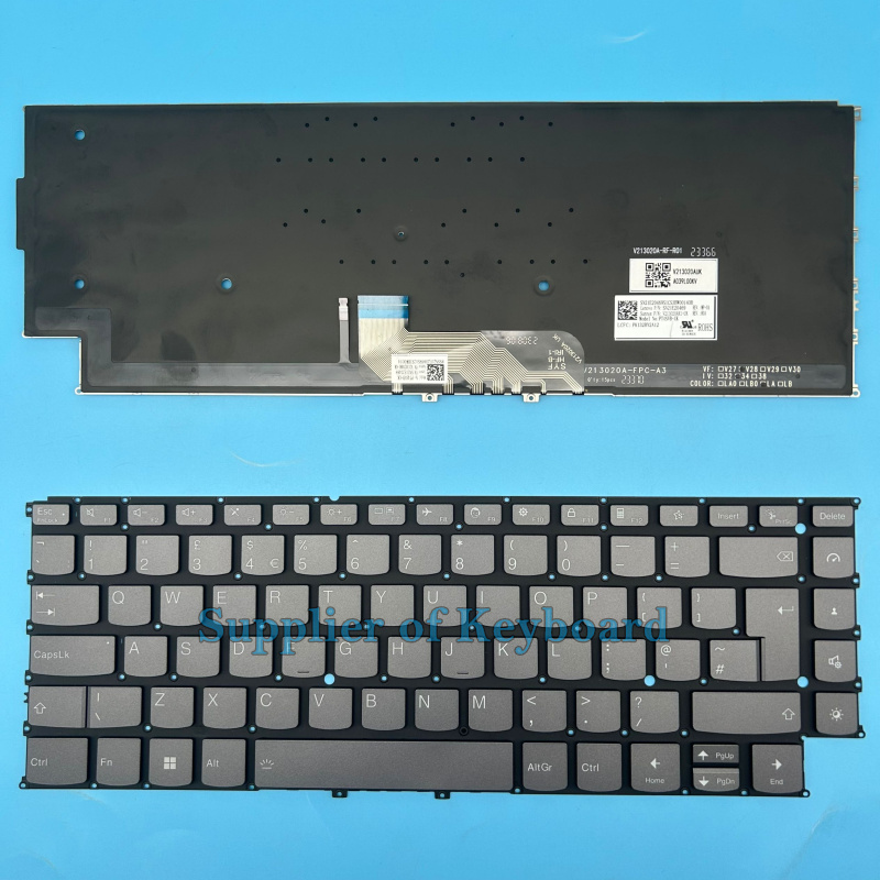 Yoga Laptop Accessories - Neue UK-Tastatur für Lenovo Yoga 9