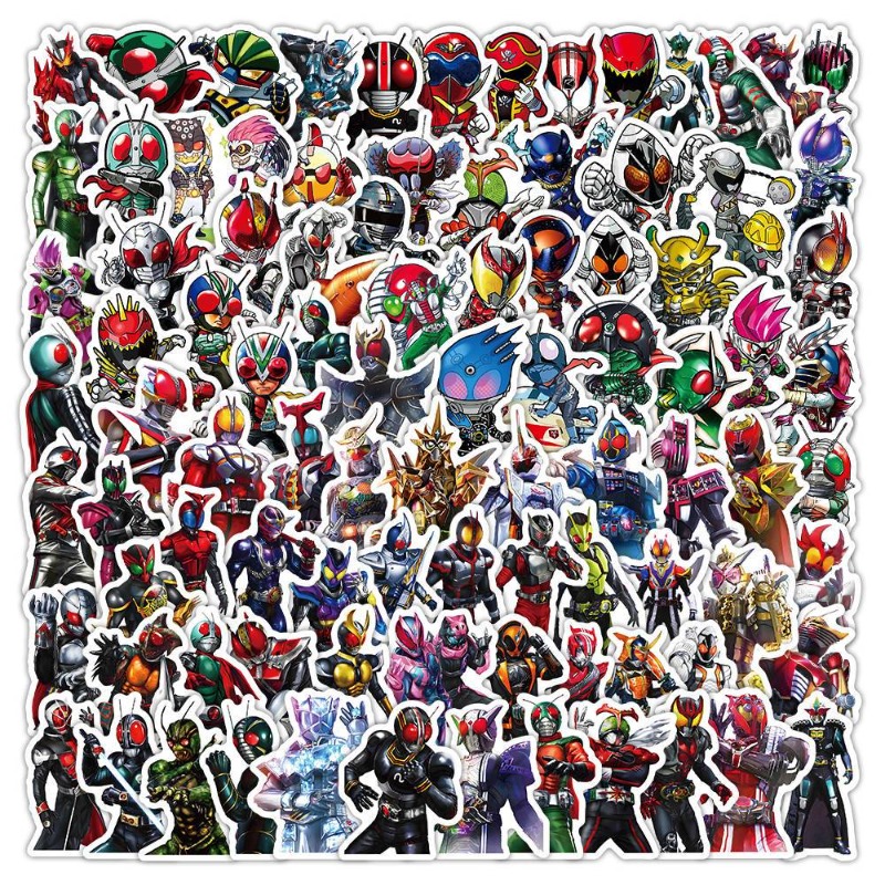 Laptop Accessory - 103 Stück Kamen Rider Ins Ästhetische