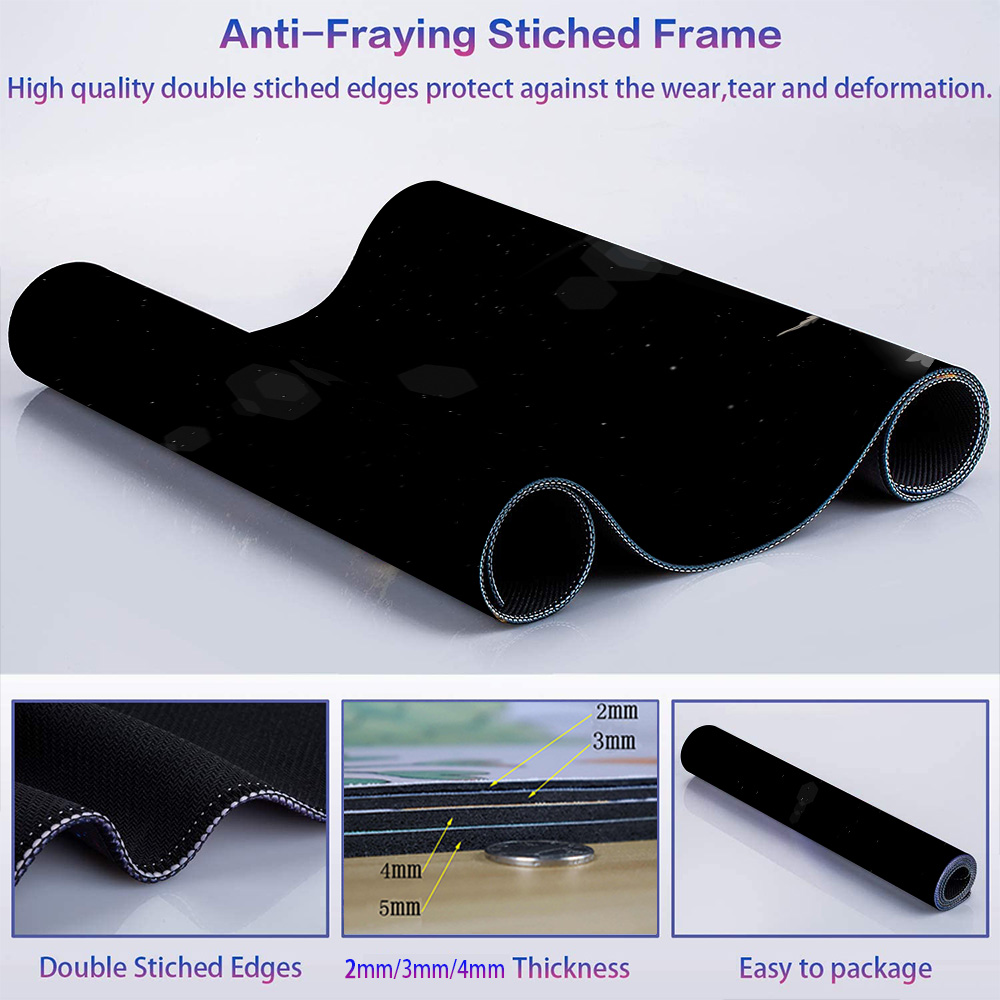 Schwarz mausepad kunst tischma – Laptop Accessories For Protection Bewertung und Preis