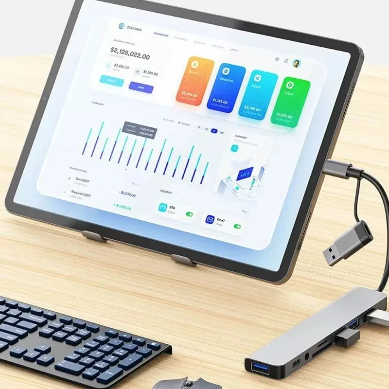 8-in-1-USB-C-Hub, USB-Splitter – Laptop Accessories Hub Bewertung und Preis