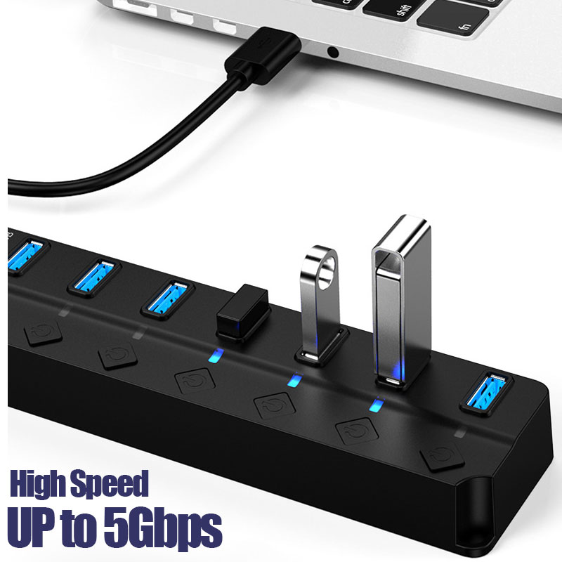 7-in-1 USB 3.0 Hub Multi-USB-S – Laptop Accessories Hub Bewertung und Preis