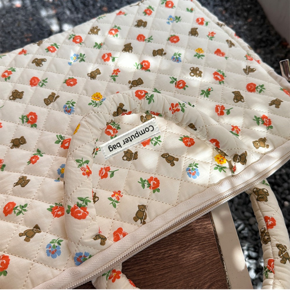 Koreanische Blumen-Laptoptasch – Laptop Accessories Travel Case Bewertung und Preis