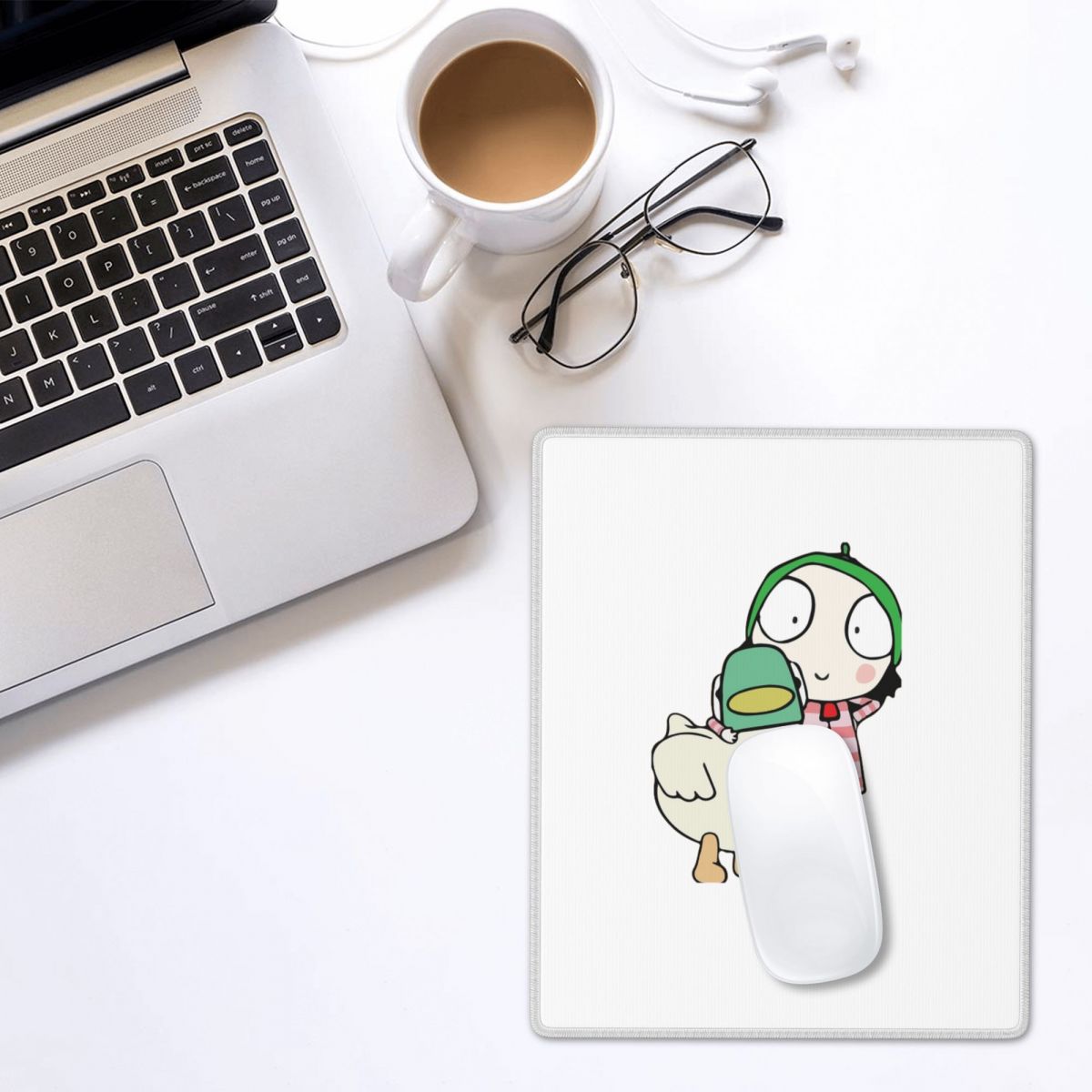 Mauspad „Sarah und Ente haben  – Laptop Accessories To Have Bewertung und Preis
