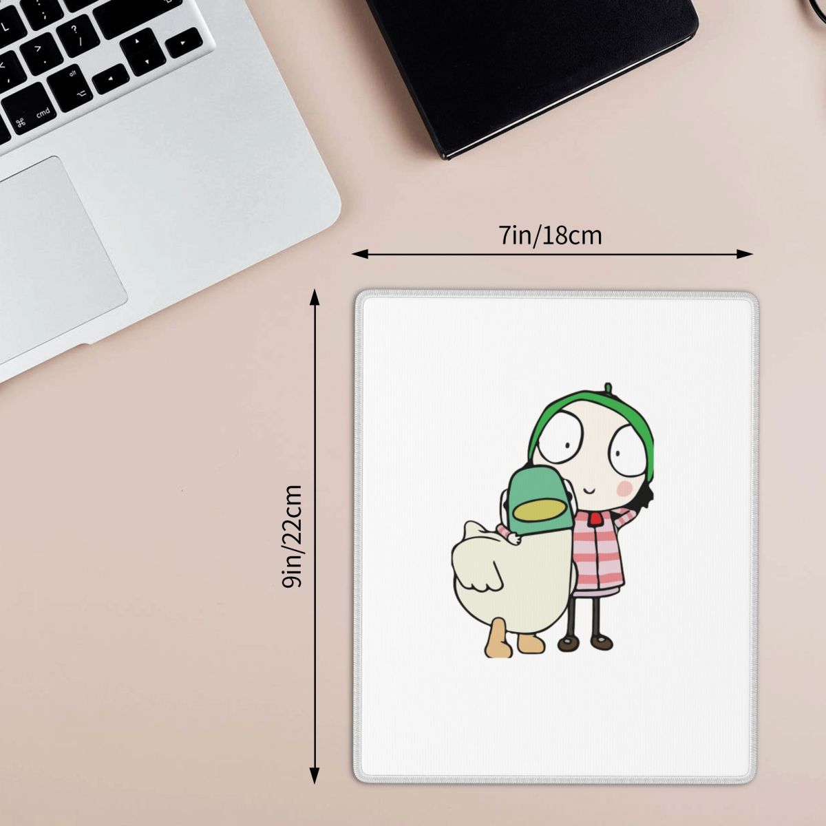 Mauspad „Sarah und Ente haben  – Laptop Accessories To Have Bewertung und Preis