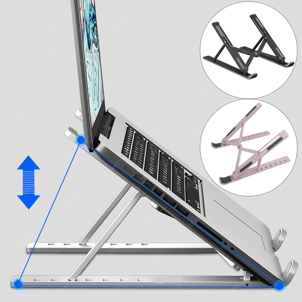 Verstellbarer Laptop-Halter, C – Laptop Accessories Distributor Bewertung und Preis