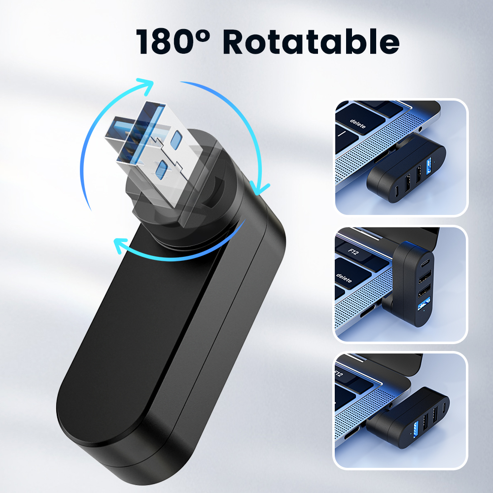 4-Port Multi USB 2.0 HUB Mini  – Laptop Accessories Hub Bewertung und Preis