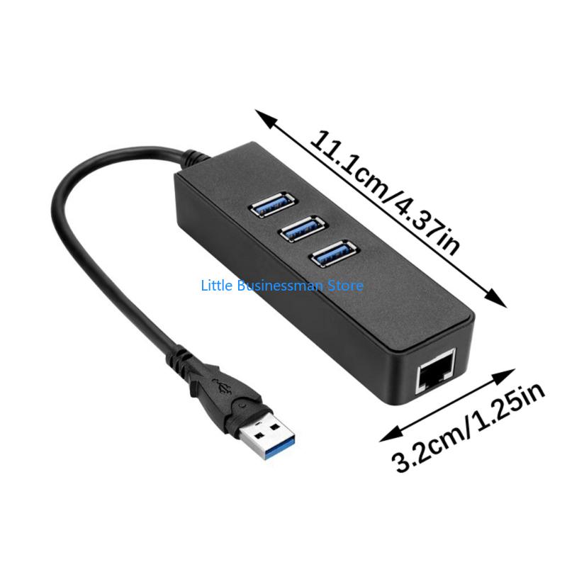 USB-Ethernet-Adapter mit drei  – Laptop Accessories You Need Bewertung und Preis