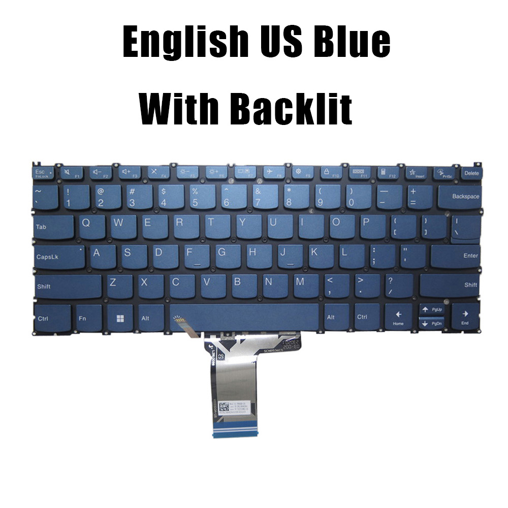 US/SW Grau/Blau Laptop-Tastatu – Yoga Laptop Accessories Bewertung und Preis