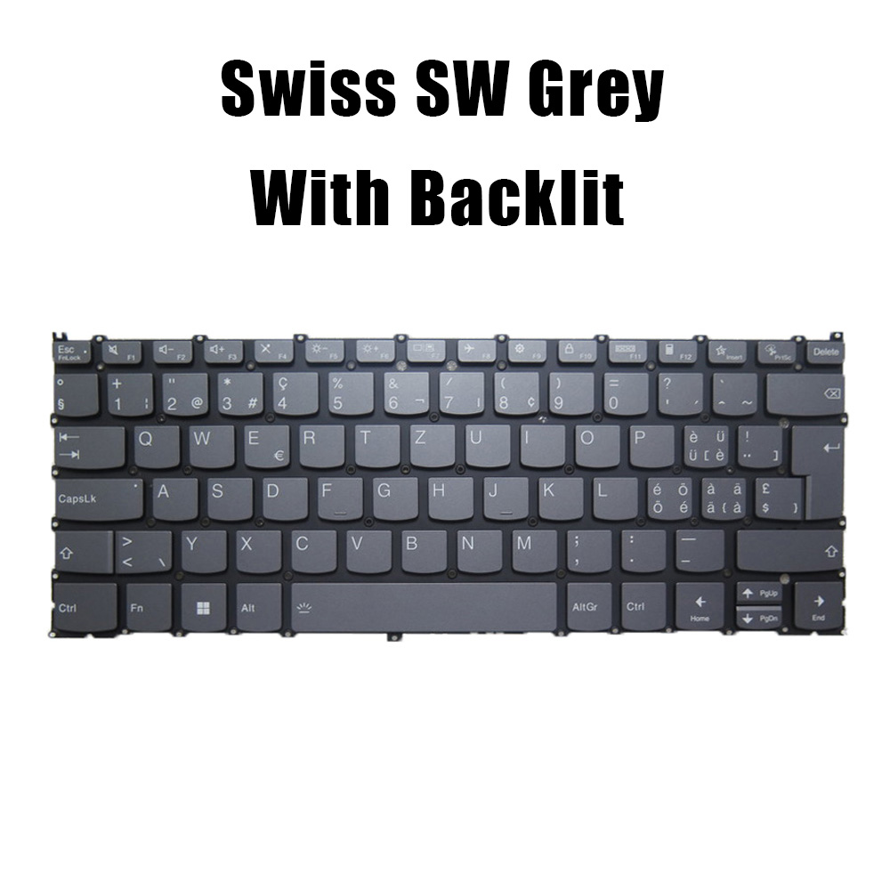 US/SW Grau/Blau Laptop-Tastatu – Yoga Laptop Accessories Bewertung und Preis