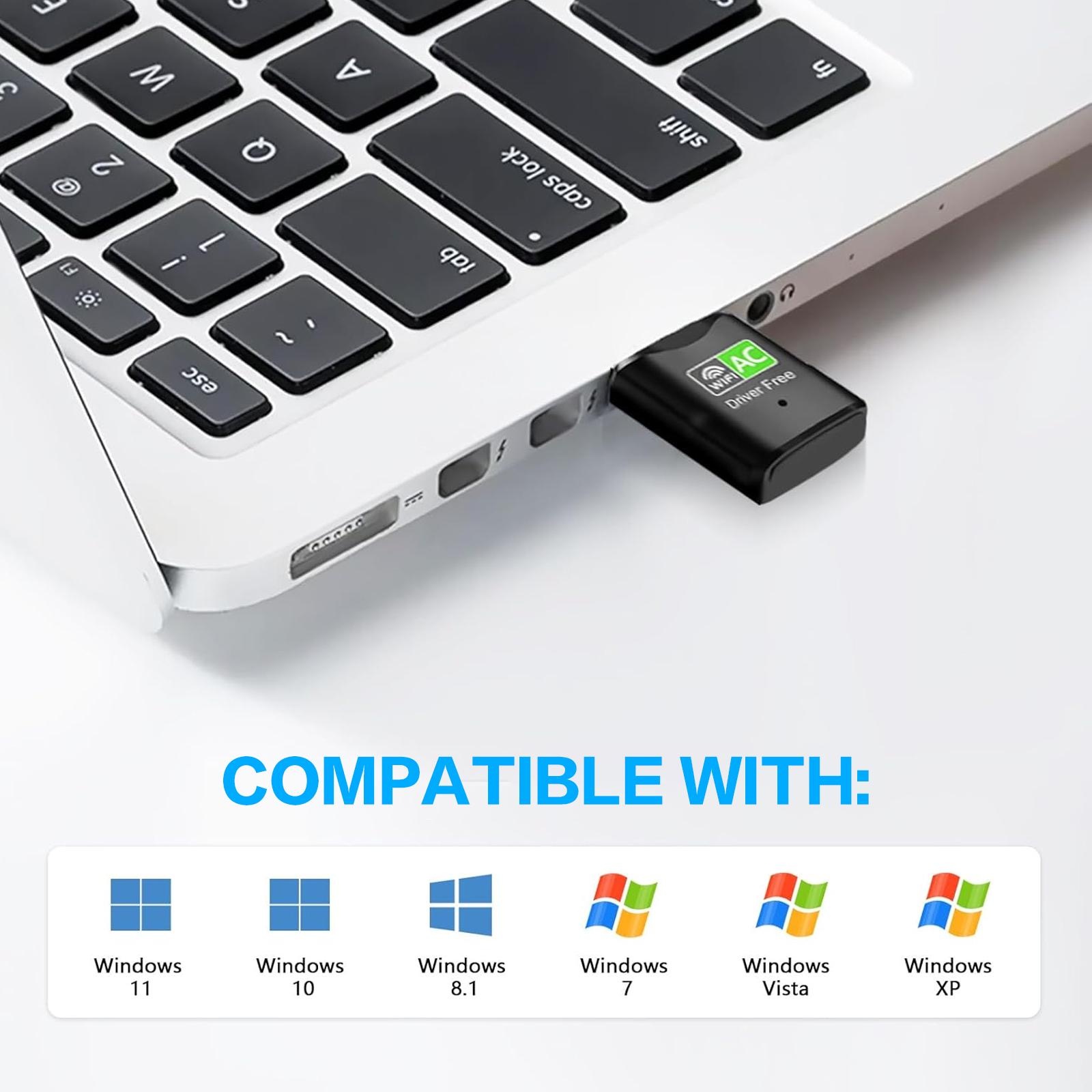 AC600 USB-WLAN-Adapter, Dualba – Laptop Accessories Distributor Bewertung und Preis