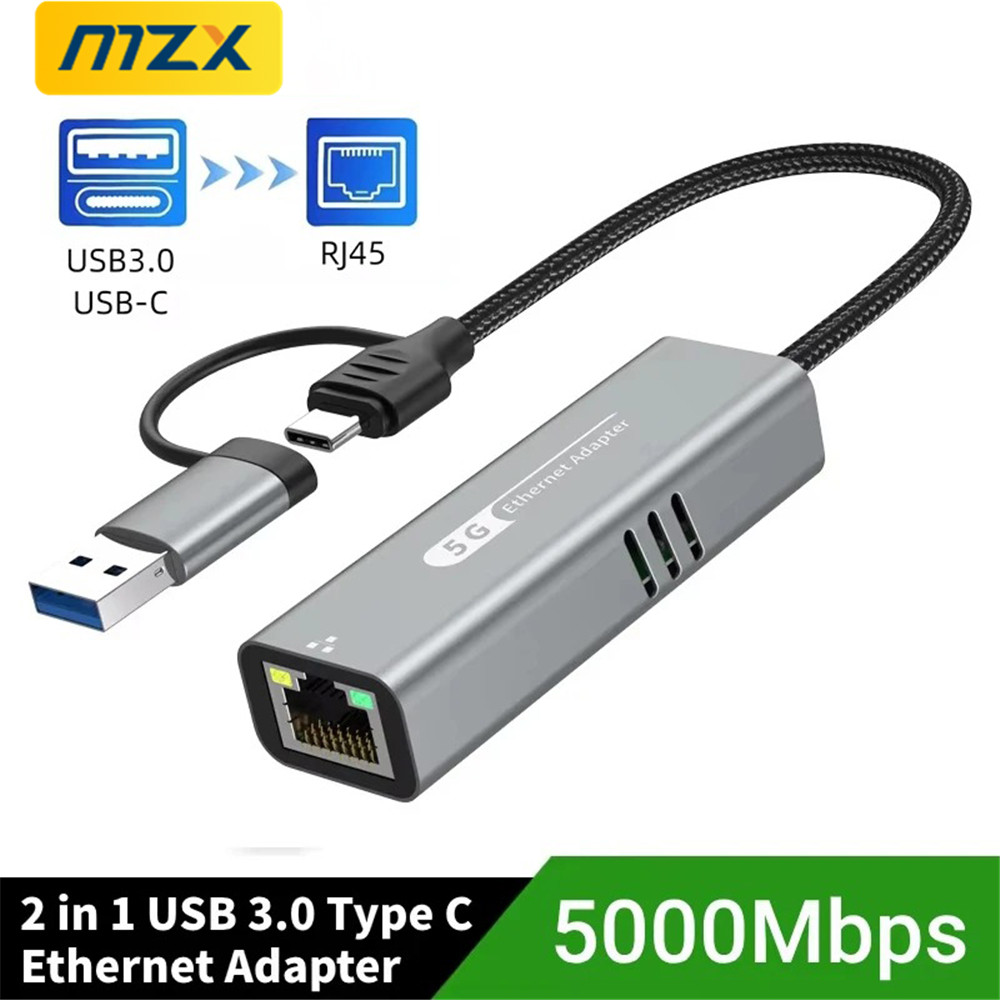 MZX 5000Mbps 5G Netzwerkkarte  – Laptop Accessories Hub Bewertung und Preis